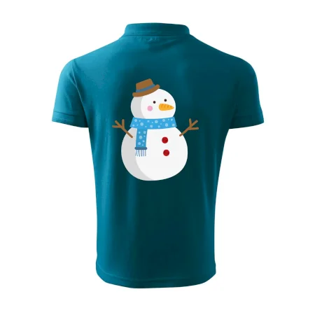 Sněhulák se šálou