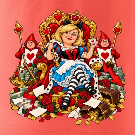 Alenka v říši dluhů královna rozpočtu