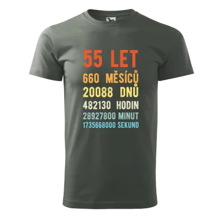 Narozeniny 55 přepočet času