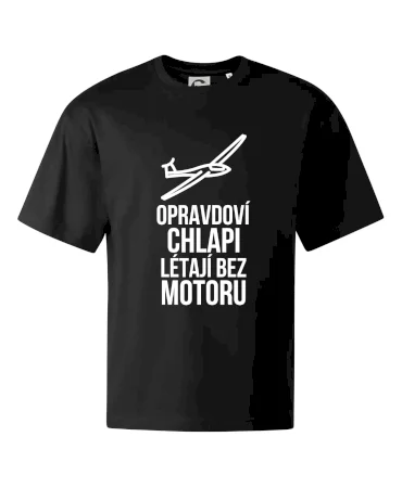Opravdovi chlapi létají bez motoru