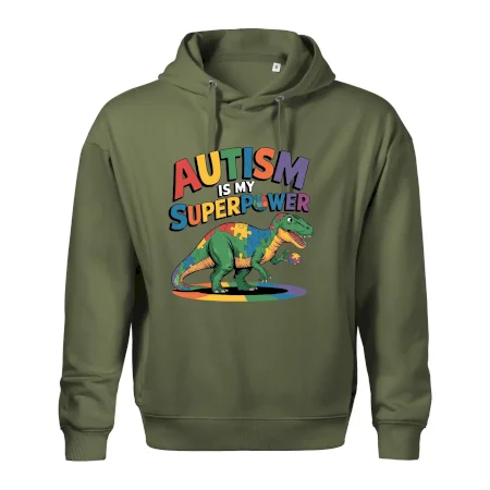 Stojící Rex Autism is my superpower