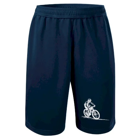 MTB kreslený cyklista