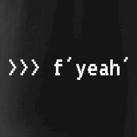 Python  f yeah
