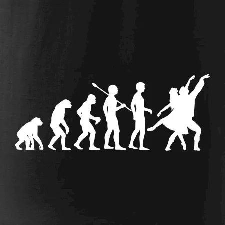 Evoluce tanec - tančící dvojice