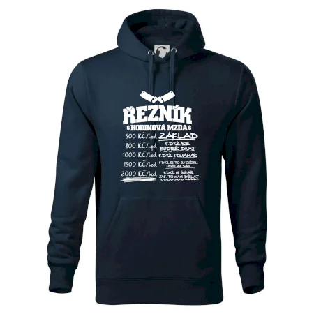 Hodinová mzda řezník