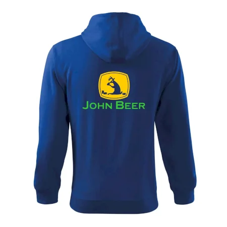 John Beer jelen s pivem