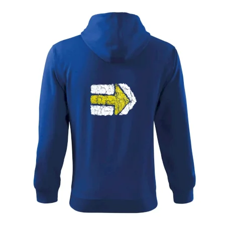 Párová turistická značka žlutá