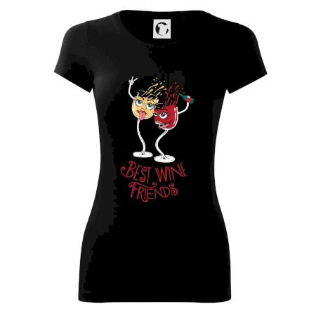 Best wine friends dancing (Pecka design)