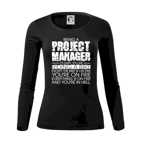 Being A Project Manager - bike
