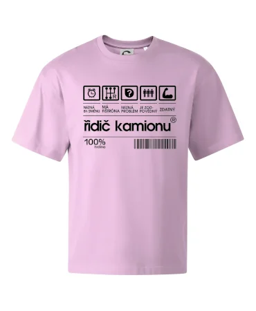 Čárový kód řidič kamionu