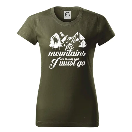 The mountains are calling and i must go
