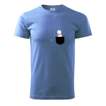 Kočka s rybou v kapse