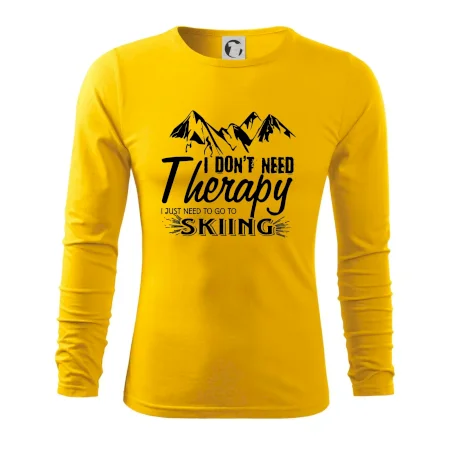 I dont need therapy - Skiing