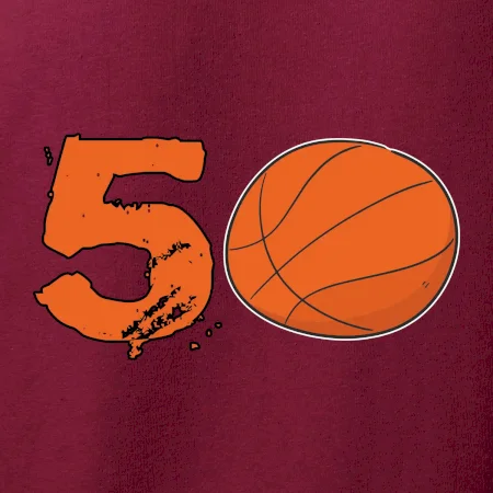 Basketball kulaté narozeniny 50