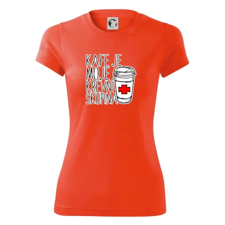 Kafe je moje krevní skupina