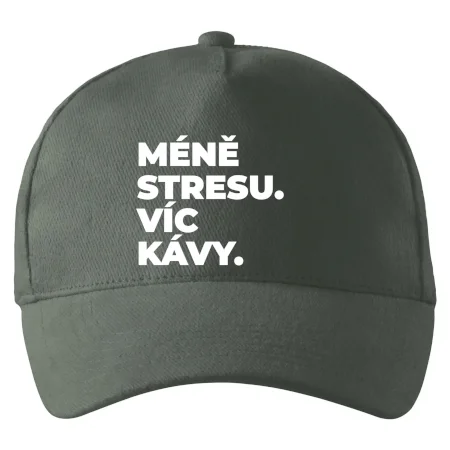 MÉNĚ STRESU.VÍC KÁVY.