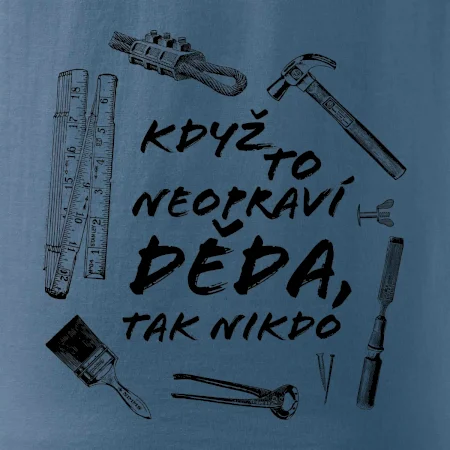 Když to neopraví děda, tak nikdo černobílé