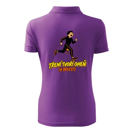 Běžecké tření tvoří oheň