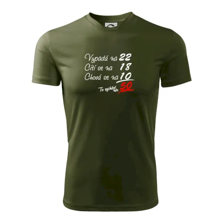 Vypadá, cítí se, chová se - 50 let