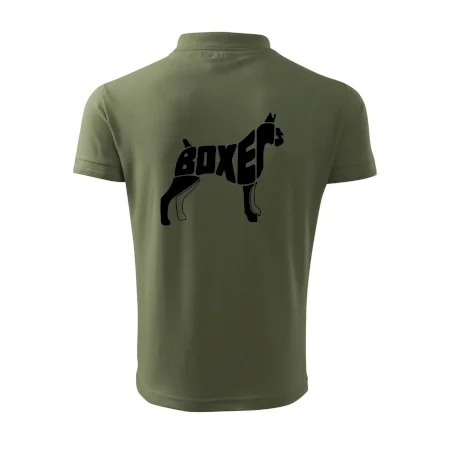 Boxer nápis v těle