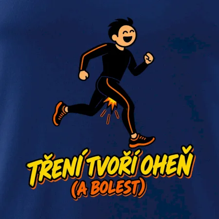 Běžecké tření tvoří oheň