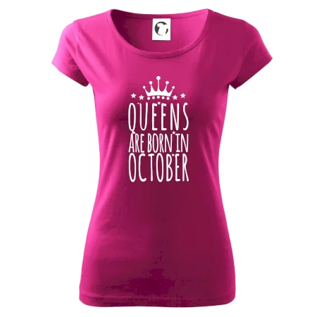 Queens are born in October