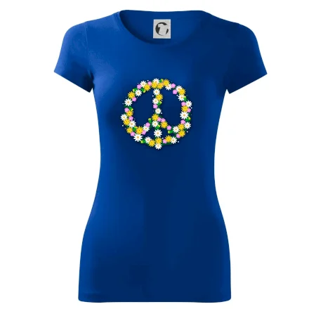 Peace symbol kopretiny