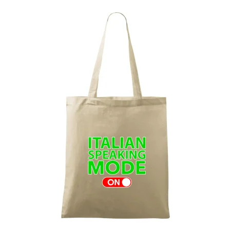 Italian speaking mode - ON