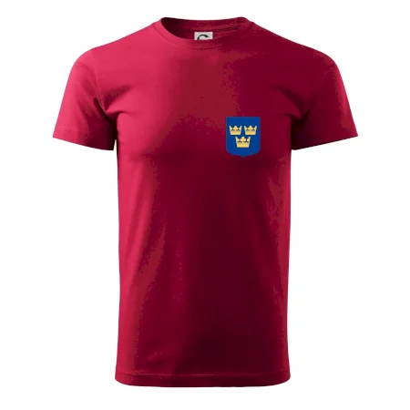 Švédský znak tři korunky na prso