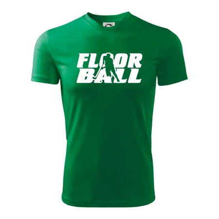 Floorball nápis rovný