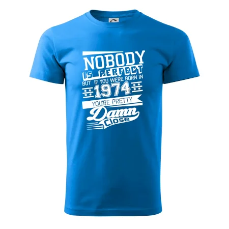 Nobody is perfect - 1974