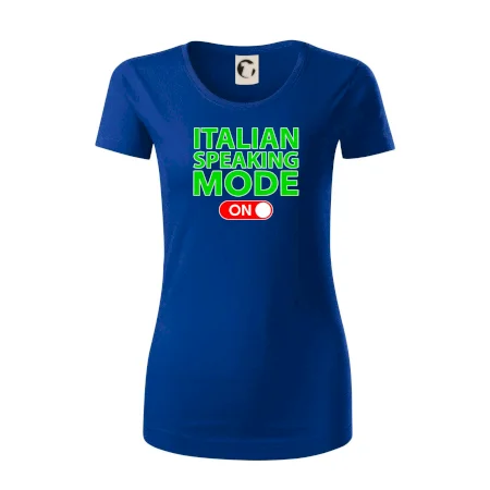 Italian speaking mode - ON