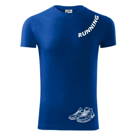 Running nápis šikmo