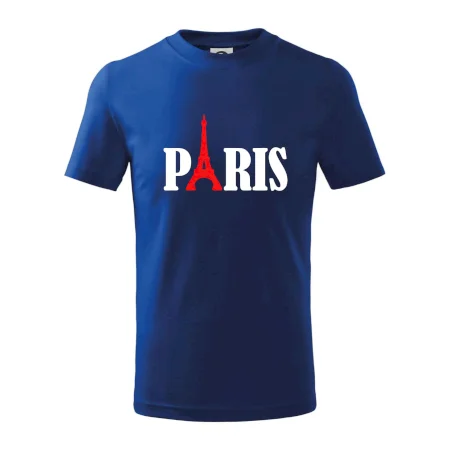 Paris nápis Eiffelova věž