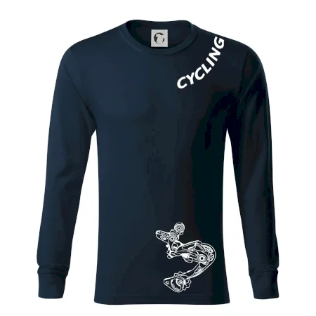 Cycling nápis šikmo