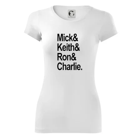 Mick Keith Ron Charlie