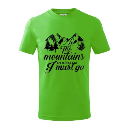 The mountains are calling and i must go