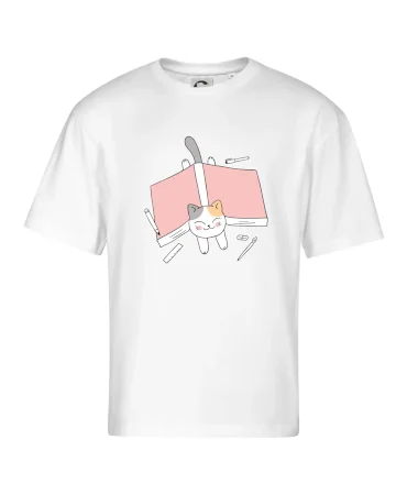 Učení na státnice kočka