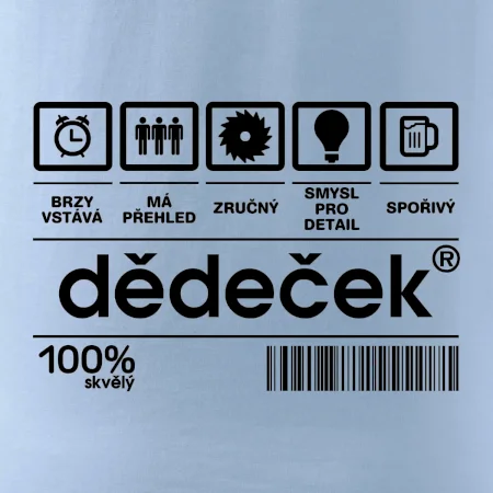 Čárový kód dědeček