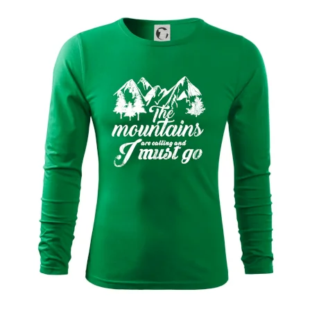 The mountains are calling and i must go