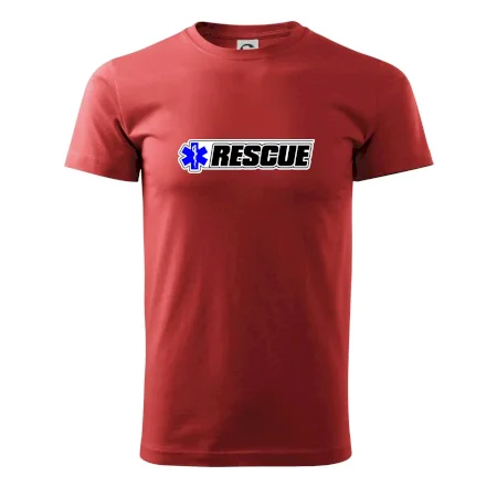 Záchranář rescue kříž modrý