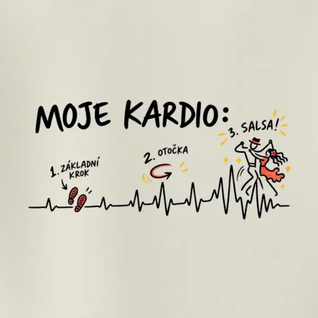Moje kardio základní krok otočka salsa