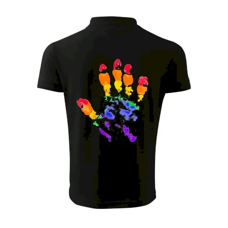 LGBT hand print