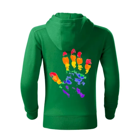LGBT hand print