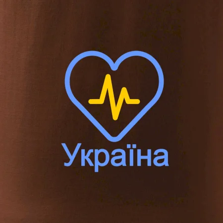 Moje srdce bije pro Ukrajinu - velké