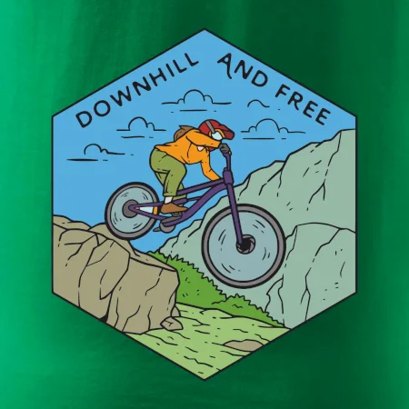 Downhill and free kluk/holka