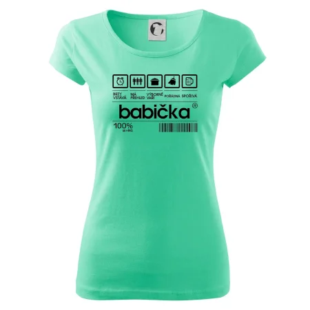 Čárový kód babička