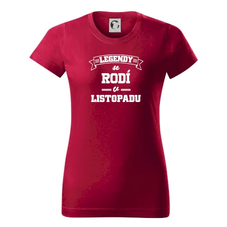 Legendy se rodí v listopadu