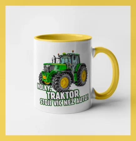 Holky, traktor stojí víc než auto