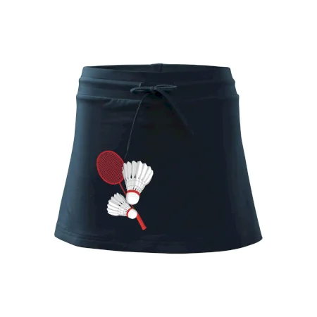 Badminton - pálka a košík